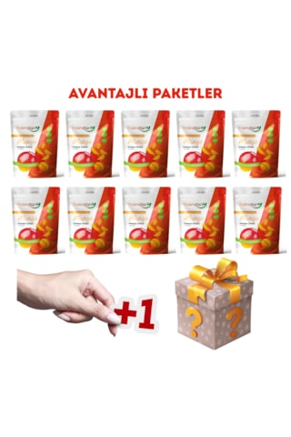 Freeze Dried Mango Dilimleri 10'lu Paket 20 G