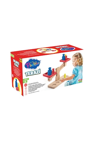 Playwood Kutulu Ahşap Terazi