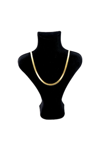 Biem İtalyan Zincir Model Çelik Kolye Gold/gümüş