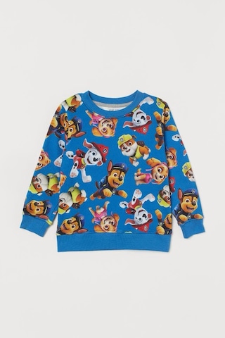 Paw Patrol Kışlık Çocuk Sweatshirt Mavi