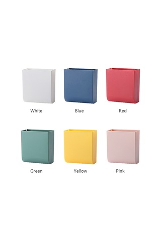 Mufunye Duvar Montajlı Telefon Depolama Kutusu - Tutkal İle Kurulum, Dayanıklı, Pratik, Boşluk Tasarrufu, Yeşil Yeşil