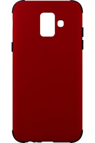 Nettech Samsung Galaxy A600 A6 2018 Uyumlu Arka Koruma Arka Koruma Kılıf - Gri Gri