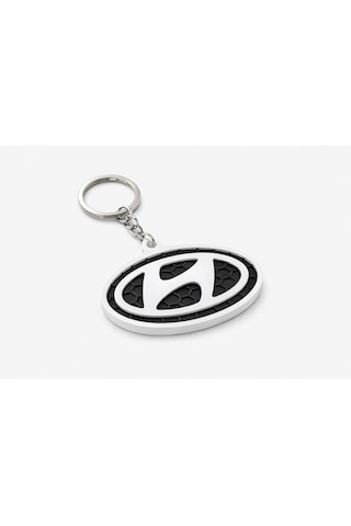 Hyundai Logo Anahtarlık Araba Anahtarlığı 3d Baskı Dekoratif Araç Anahtarlık