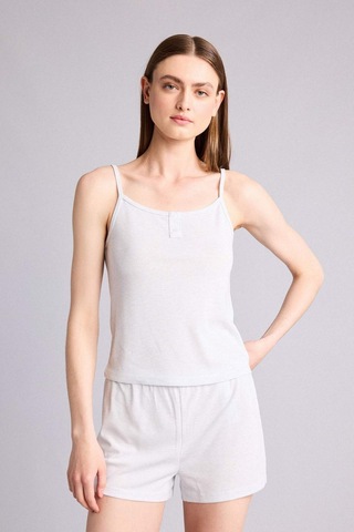 Defacto Regular Fit Askılı 2li Pijama Takımı I1171ax26smer98 Ekru-er98