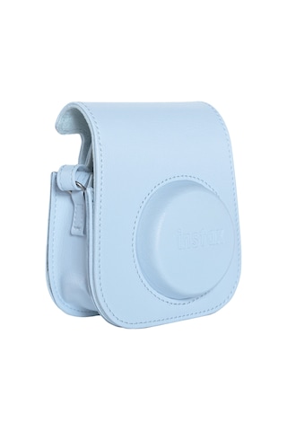 Instax Mini 12 Mavi Deri Çanta