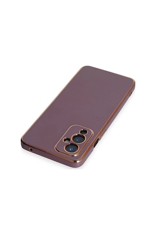 Newface - 15 - One Plus 9 Kılıf Volet Silikon - Ece-umay - - Mor