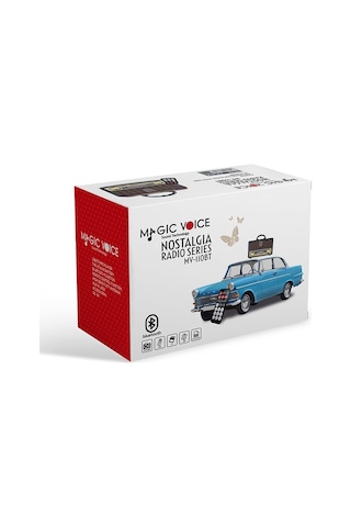 Magıcvoıce MV-110BT Bluetooth Destekli Nostaljik Radyo