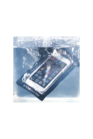 Motowolf Su Geçirmez Çantalı Dokunmatik Telefon Tutucu Ayna Bağlama