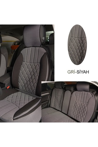 Elegance 5'Li Set Minder Gri-Siyah / Klmny543