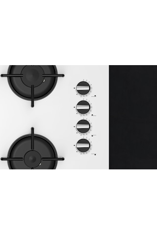 Tommatech TAO6001BG Ankastre Gazlı Ocak 65 Cm Siyah