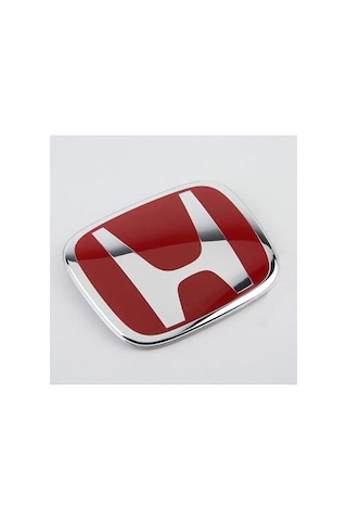 Honda Civic Fb7 Arka Panjur Logosu Arması Kırmızı Logo 2012 / 2016