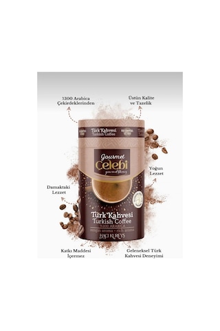Gourmet Çelebi Türk Kahvesi 250 Gr. Türk Kahvesi