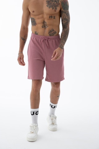 Erkek Rose Yüksek Kalite Relax-fit Rahat Kesim %100 Pamuk Bağcıklı Siyah Düz Basic Şort Rose