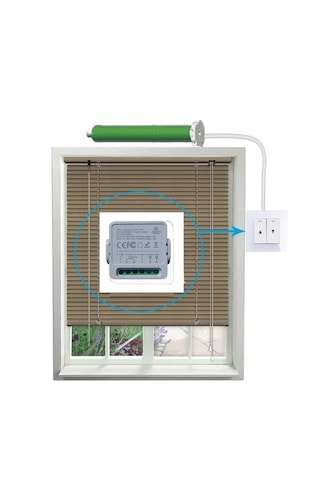 Onoff Tuya Wifi + Rf Akıllı Kepenk Panjur Anahtar Röle 10 Amper Tuya Wifi