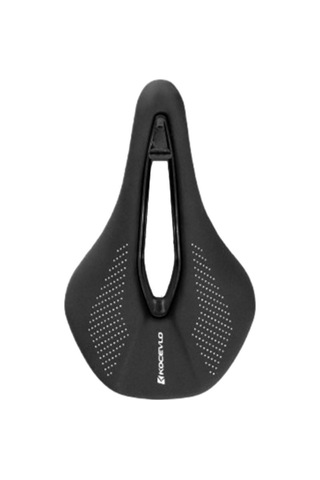 Dinosaurs Nefes Alabilen Bisiklet Eyer, Içi Boş Yastık Esnek Ergonomik Anti -slip Pu Koltuk, Bmx Sabit Bisiklet Kapalı Altın