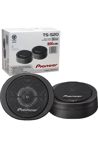 Pıoneer Ts-s20 -200 Watt Hard Dome Super Tweeter-tiz Hoparlör-2 Adettir