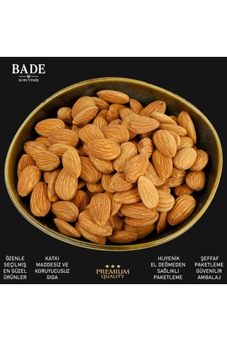 Çiğ Badem Çanakkale Jumbo İri Boy 600 Gr. 600 G