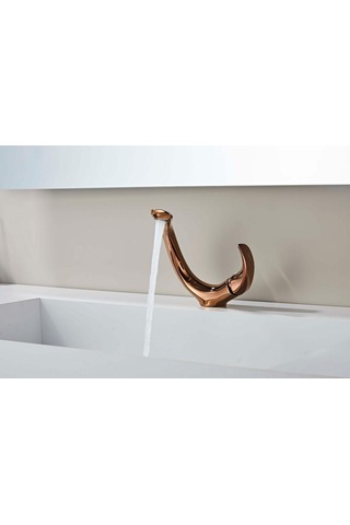 Elıte Kısa Lavabo Bataryası Parlak Rose