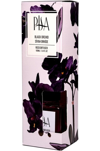 Pisa Siyah Orkide Bambu Çubuklu Oda Kokusu 100 ML