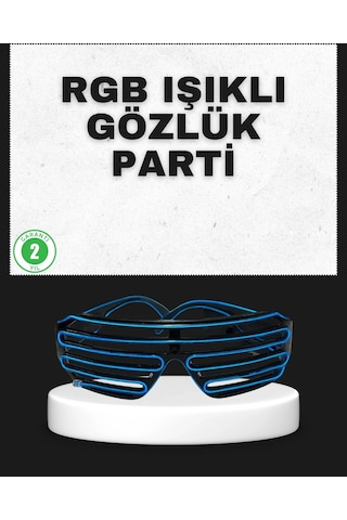 Parti Ve Organizasyonlara Özel Led Işıklı Gözlük "