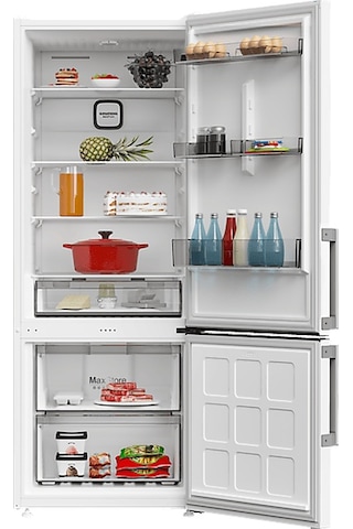 Grundıg GPKNE 477 477 L Duo-No Frost Alttan Donduruculu Buzdolabı Beyaz