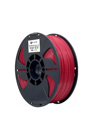 Elas 3d Kırmızı Hs Abs Filament - 1.75mm - 1 Kg Kırmızı