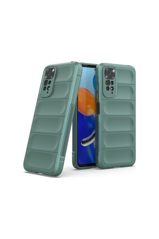 Xiaomi Redmi Note 11/ 11s Kılıf Optimum Lens Çerçeveli Silikon Kapak