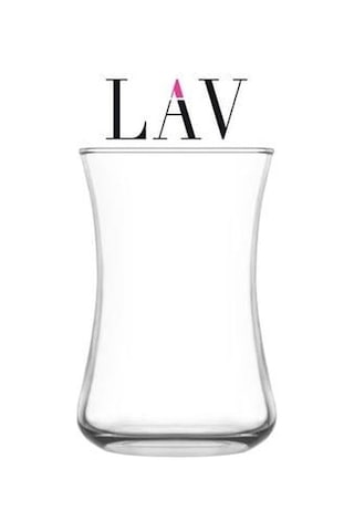 LAV ÇAY BARDAĞ.DURU DUR.306 6LI