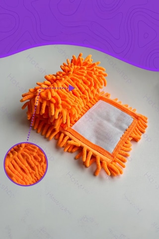 Thentech Kuru Islak Zeminde Fayans Laminant Yüzeylerde Kullanılabilen 40cm Mikrofiber Temizik Bezi