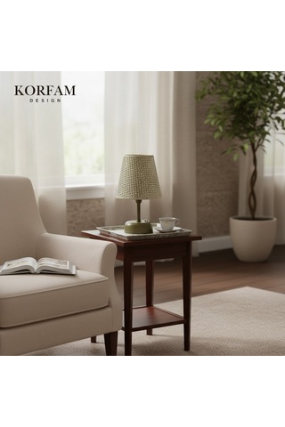 Krem Hazeran Görünümlü Başlık Kablosuz Pilli Masa & Gece Lambası Çok Renkli 86214833