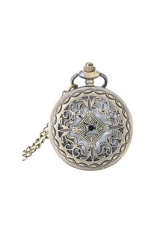 Valkyrie Vintage Retro Hediyelik Kutulu Köstekli Cep Saati