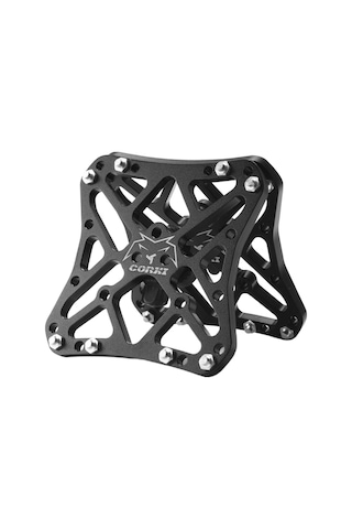 Dolıty Shimano Spd Için 2 Adet Klipssiz Pedal Platformu Siyah