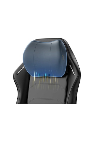 Dxracer Master Serisi Xl Mikrofiber Suni Deri Oyun Koltuğu, Mikrofiber Deri, 4d Kolçaklar, Çok Fonksiyonlu E Siyah