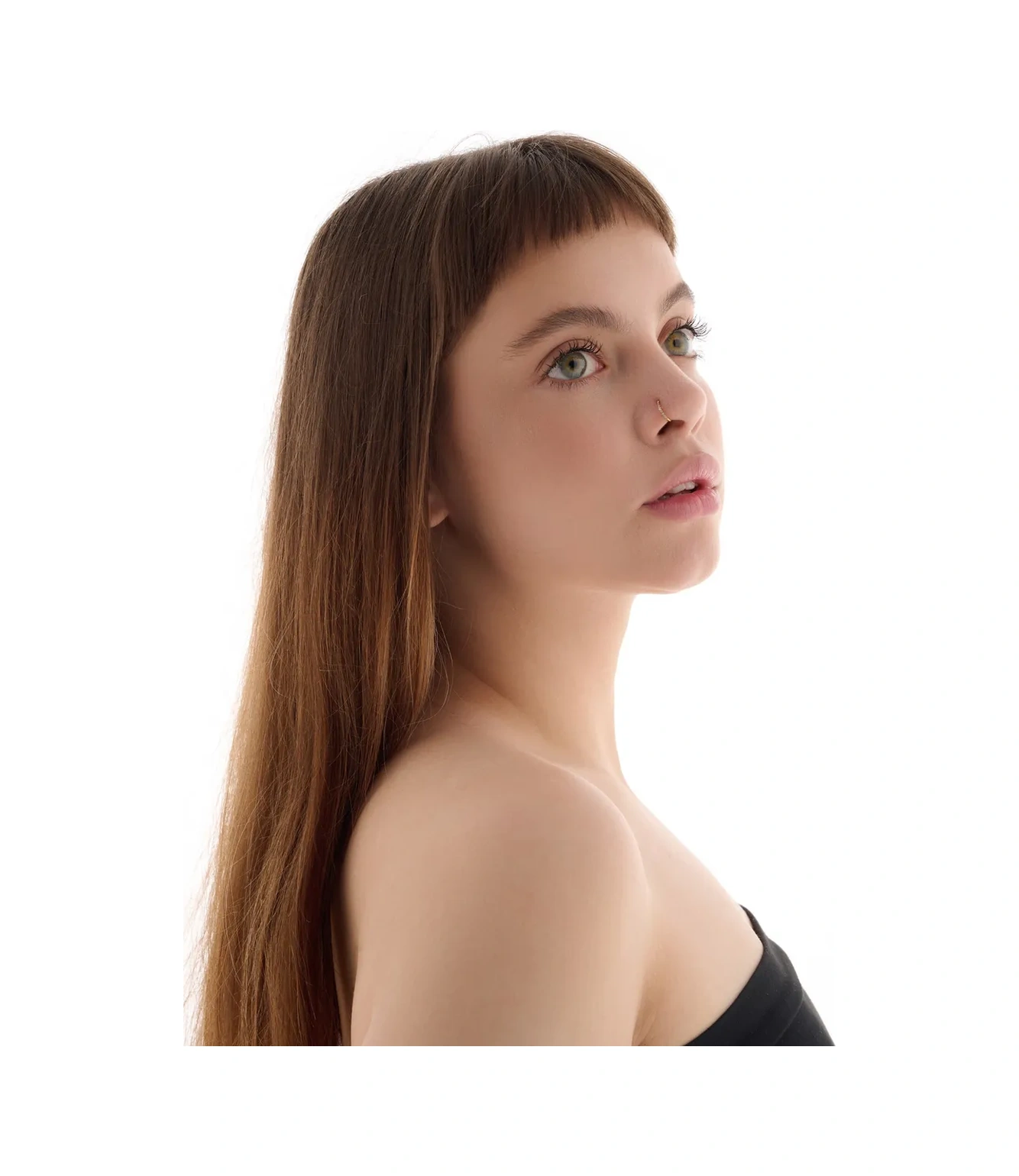 Vladı S Burun Kanadı Piercing İçin Klik Anahtar Halkası 442030456 Altın