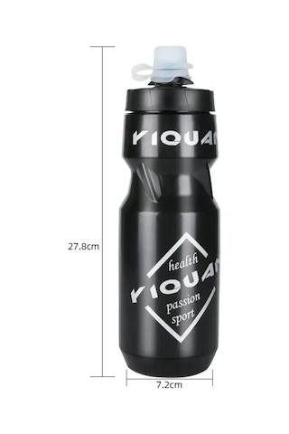 Youmex 710ml Pembe Bisiklet Su Sisesi - Yiyecek Dereceli Pp Plastik, Toz Koruyucu Kapağı, Bisiklet Sporu Ve Dış Etkinlikler İçin Pembe