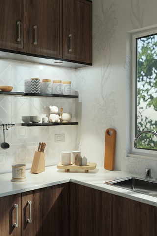 Yankı-BYEG 60 cm 3lü Mat Siyah Mdf Duvar Rafı Gizli Bağlantı Kitaplık