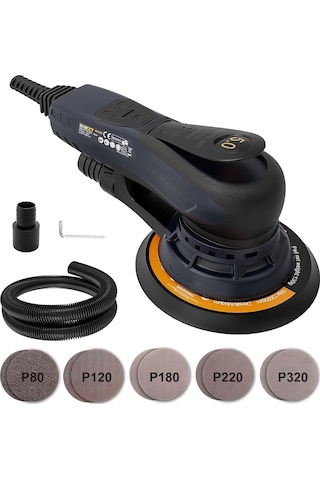 Maxxt R7303 350W Elektrikli Eksantrik Zımpara Makinesi 150 MM