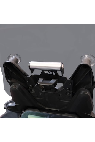 Gp Kompozit Ducati Multistrada V4 / V4s 2021-2024 Uyumlu Telefon / Navigasyon Tutucu Siyah