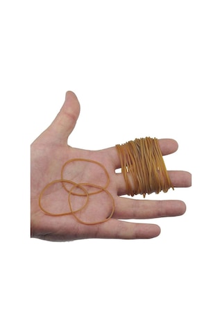 Paket Lastiği Kauçuk Ambalaj Para Lastiği 70 MM 150 G