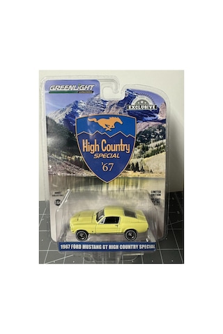 1967 Ford Mustang Gt Fastback High Country Special 1/64 Model Araba