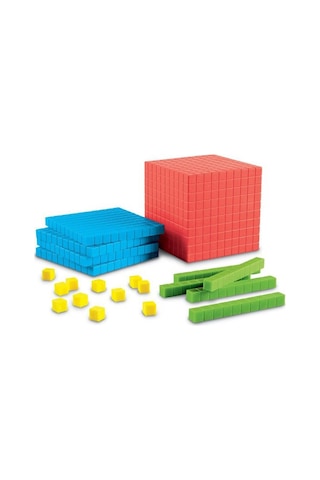 Onluk Taban Blokları Matematik Ders Materyalleri Birlik Onluk Yüzlük Bloklar 1 Paket