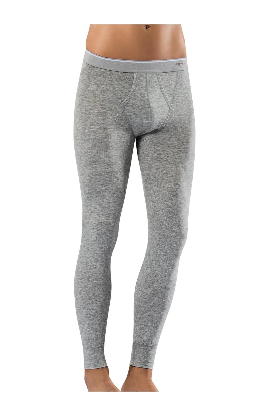 Erdem Gri Erkek İnce Termal İçlik İçlik Tayt 1457 Gri