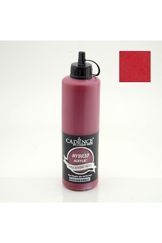 Cadence Hybrid Multisurfaces Akrilik Boya 500Ml H054 Kan Kırmızı