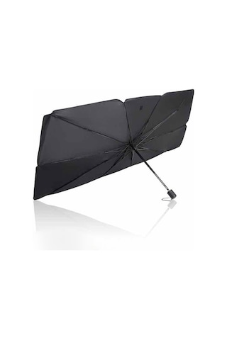 Youtek Araç Güneşlik Şemsiyesi - Uv Koruma, Isı Yalıtımı, 4 Yan Ağ Fileli, Taşıma Kılıfı İçeren Pratik Çözüm