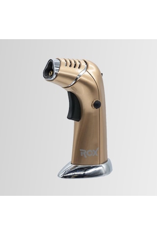 Rox Bs-830 Camping Üç Alev Çıkışlı Torch Kamp Pürmüz Başlığı Siyah