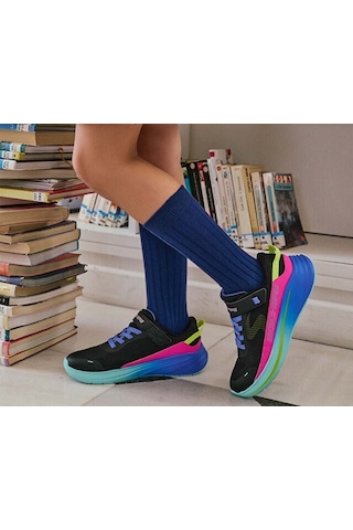 Skechers Wave 92 - Imara Lıte Çocuk Günlük Ayakkabı 303571l-bkmt Siyah Renkli