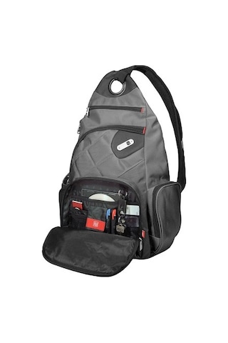 Ful Usa Brıck House Gri 14" Unısex Laptop Çapraz Sırt Çantası