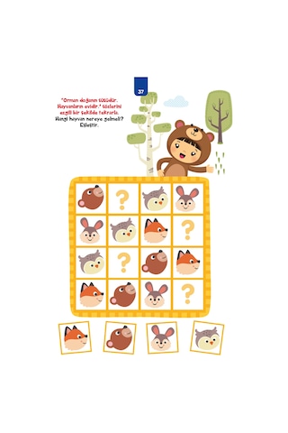 Zbg 3-4 Yaş Sudoku - Fethiye Tunç - Limonkids