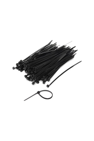 Plastik Cırt Kelepçe Siyah 4.8 X 450 Mm. - 100 Adet