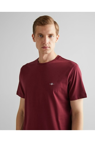 Gant Erkek T-shırt 2003184-638 2003184-638 Bordo Bordo